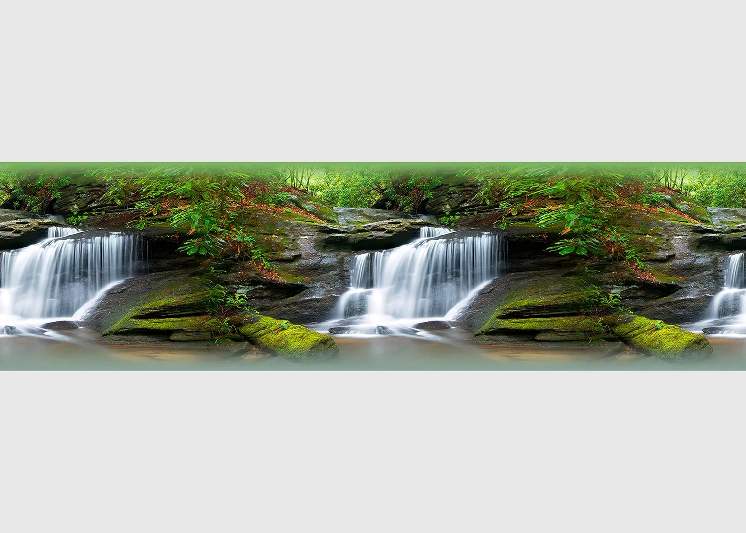 WB_8206-1.webp Wall Border Hidden Waterfalls | 5 m x 13.8 cm | WB 8206