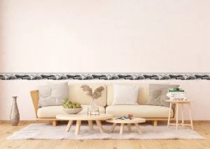 Wall Border Beach Stones | 5 m x 13.8 cm | WB 8215 - Image 2