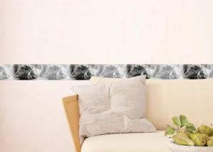Wall Border Emerald - Gaze Kitten | 5 m x 13.8 cm | WB 8217 - Image 3