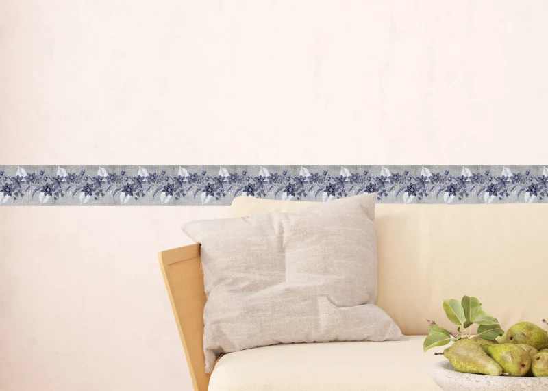 Wall Border Floral Embellishment | 5 m x 13.8 cm | WB 8227 - Image 3
