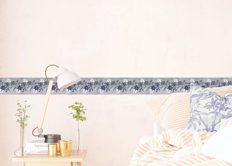 Wall Border Floral Embellishment | 5 m x 13.8 cm | WB 8227 - Image 7