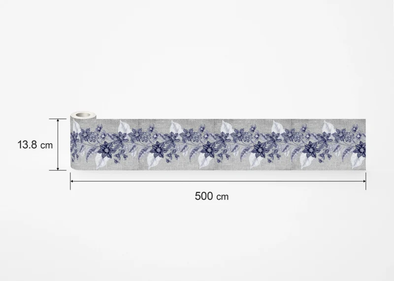 Wall Border Floral Embellishment | 5 m x 13.8 cm | WB 8227 - Image 8