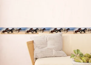 Wall Border Equine Gallop | 5 m x 13.8 cm | WB 8242 - Image 4