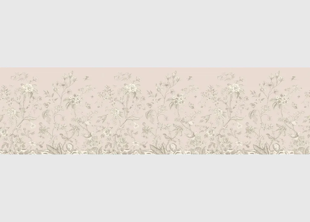 Wall Border Floral Abstraction | 5 m x 13.8 cm | WB 8251
