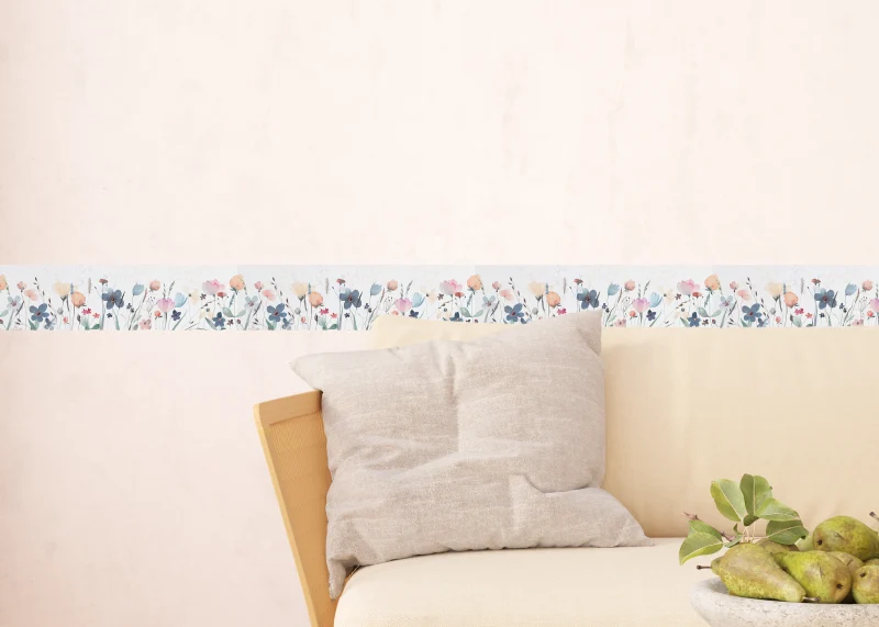Wall Border Watercolor Bouquet | 5 m x 13.8 cm | WB 8253 - Image 3