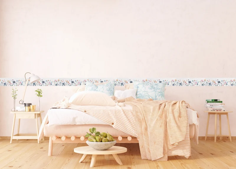 Wall Border Watercolor Bouquet | 5 m x 13.8 cm | WB 8253 - Image 6
