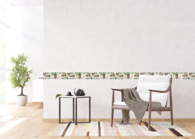 Wall Border Exotic Wildlife | 5 m x 13.8 cm | WB 8263 - Image 4