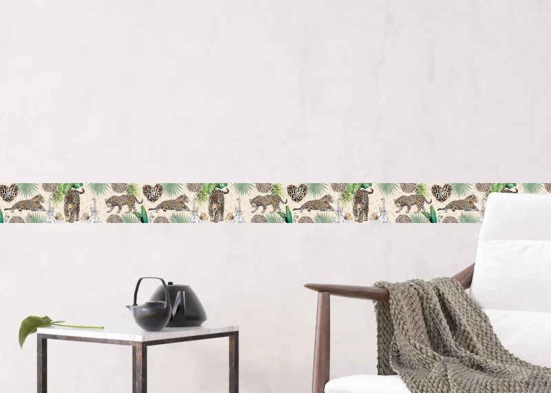 Wall Border Exotic Wildlife | 5 m x 13.8 cm | WB 8263 - Image 5
