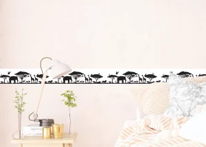 Wall Border Safari Silhouette | 5 m x 13.8 cm | WB 8267 - Image 7