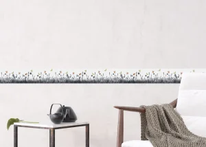 Wall Border Verdant Grassland Gray | 5 m x 13.8 cm | WB 8273 - Image 5