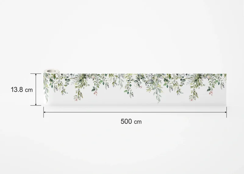 Wall Border Watercolor Branches | 5 m x 13.8 cm | WB 8285 - Image 8