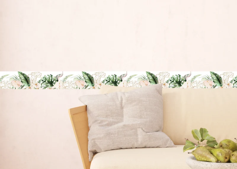 Wall Border Botanic Veil | 5 m x 13.8 cm | WB 8287 - Image 3