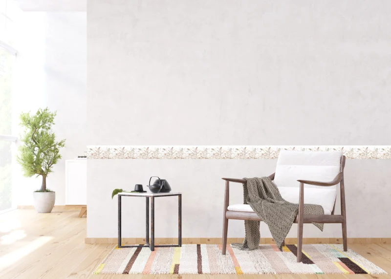Wall Border Subtle Plains | 5 m x 13.8 cm | WB 8293 - Image 4