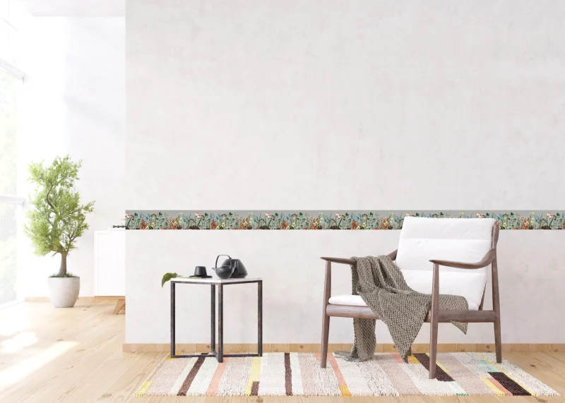 Wall Border Verdant Eden | 5 m x 13.8 cm | WB 8405 - Image 4