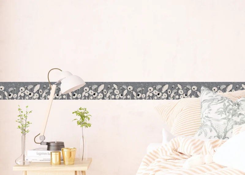 Wall Border Blossom Sketch | 5 m x 13.8 cm | WB 8411 - Image 7
